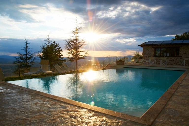 Casa a Assisi con piscina e sauna