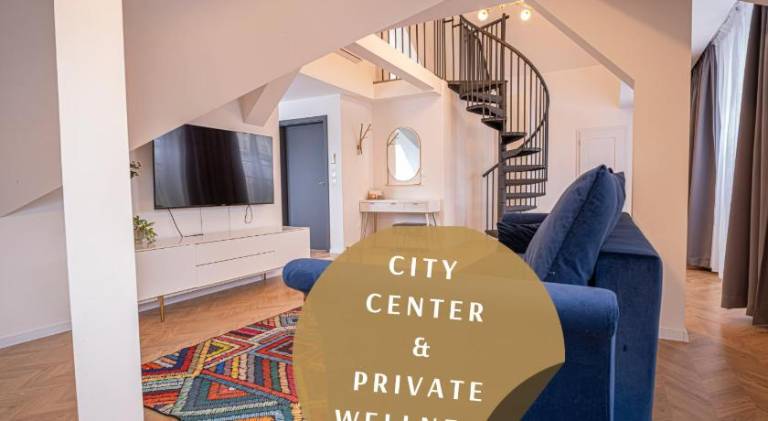 Apartmany Harmony Liptov - City Center & Private Wellness in Liptovsky Mikulas
