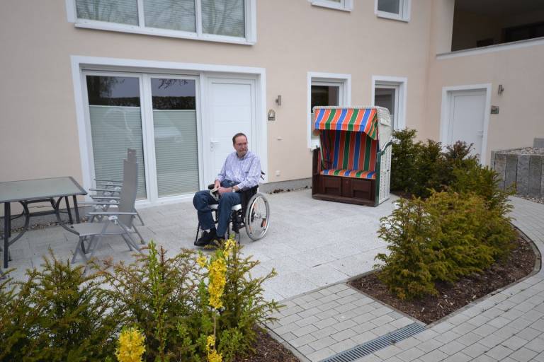 Rollstuhlgeeignete Fewo in Strand- und Hafennähe, extra breiter Parkplatz — photo 2