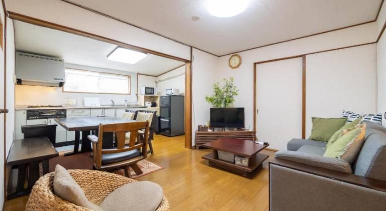 Apartment with 3 rooms for 8 persons in Kyoto