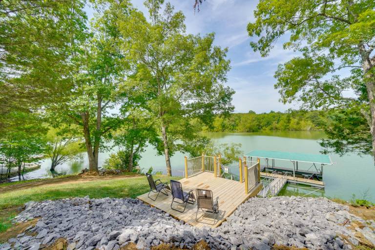 Boat Dock: Pet-Friendly Douglas Lake Getaway! — photo 2