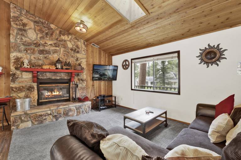 Family-oriented big cabin with barbeque & hot tub | Mountain view | Pets are welcome — photo 4