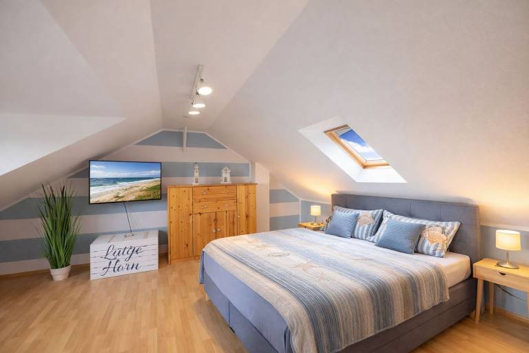 Apartment Meer in Schillig: Komfortable Unterkunft mit Terrasse nahe Sandstrand in Wangerland