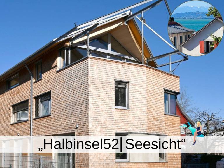 Ferienwohnung Halbinsel52 I Seesicht – Exklusive Maisonette-Wohnung mit Seesicht in Wasserburg am Bodensee