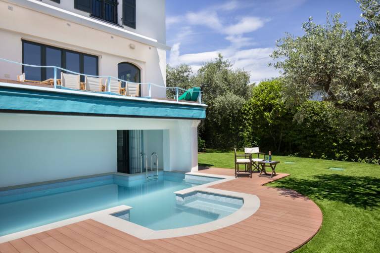 Ferienhaus mit Hund in San Felice del Benaco, Manerba del Garda fuer max. 10 Personen
