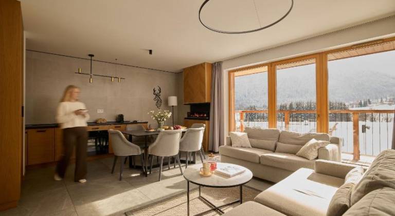 Rental apartment with garden & pool in Koscielisko