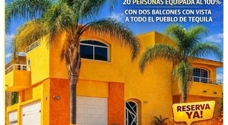 Casa VILLA CUERVO PARA 21 PERSONAS in Tequila