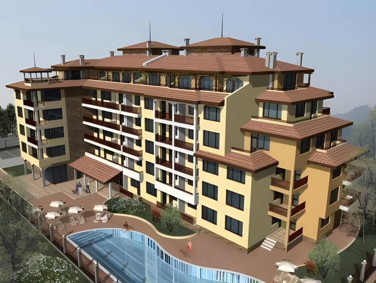 Apartament z hotelowymi udogodnieniami Nesebyr