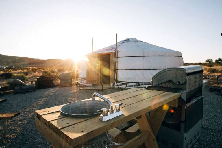 Camping  Twentynine Palms