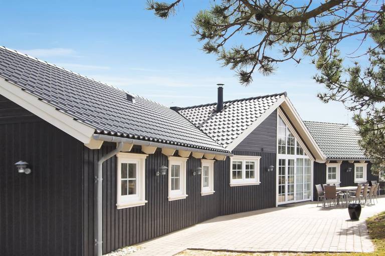 Ferienhaus mit Hund in Blåvand Strand fuer max. 10 Personen