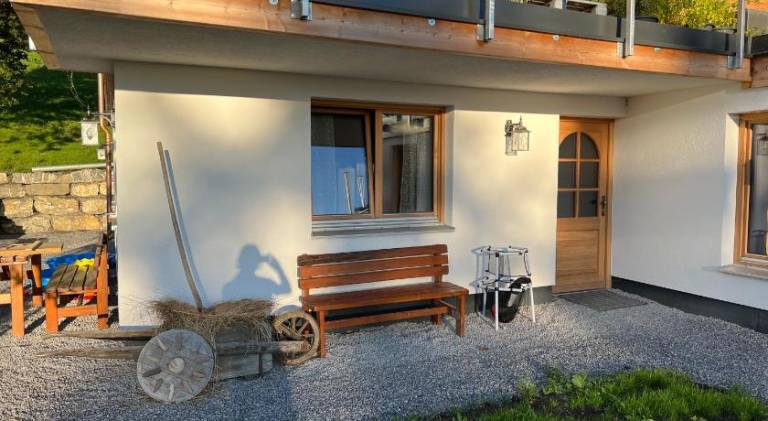 Holiday apartment with terrace, grill & yard in Dornbirn