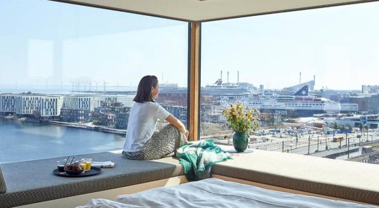 Serviced apartment with yard, patio & pool in Copenhagen