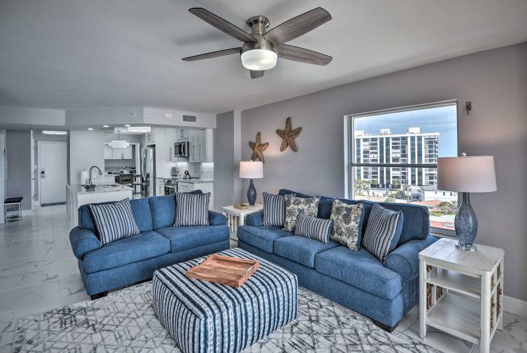Oceanfront Ormond Beach Condo Steps to Shore
