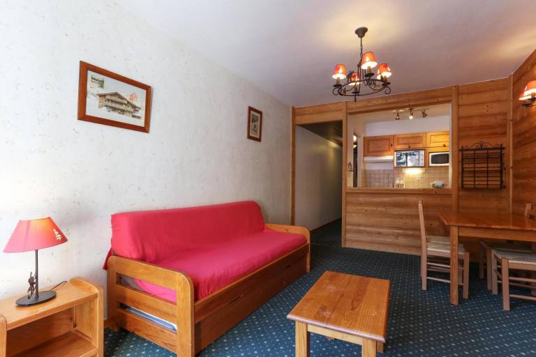 300m from shops, balcony, parking, tv, 35m², Les 2 Alpes — photo 5