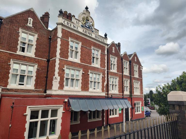 Crewe Arms Hotel in Crewe