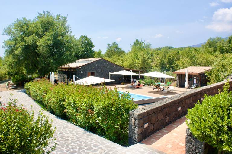 Bauernhof in Mascali, Sizilien