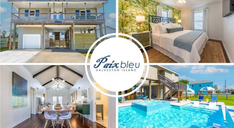 Fully equipped vacation home with patio, hot tub & garden | Good for workation | Pets allowed in Galveston, TX