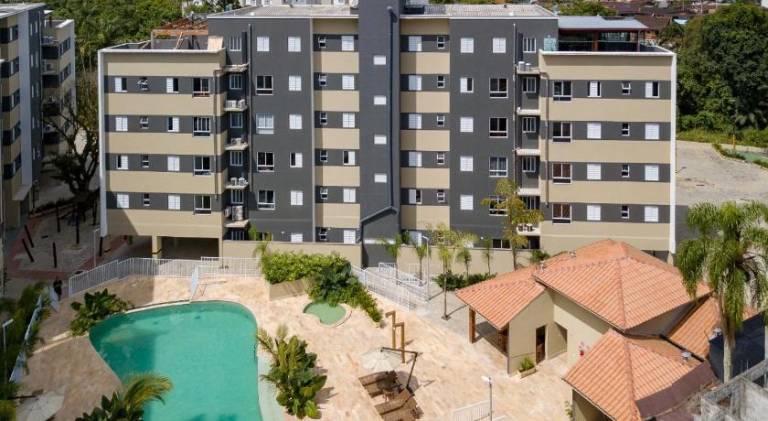 Rental apartment with pool in Ubatuba