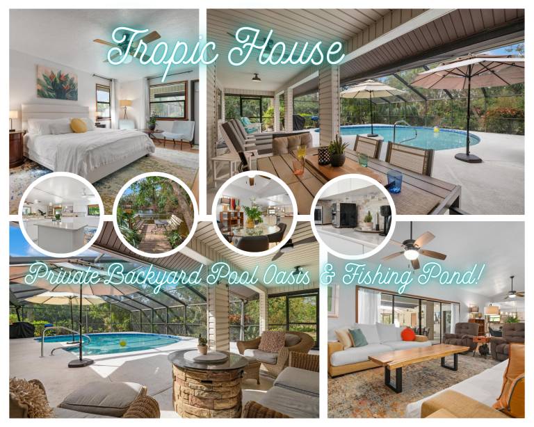 Vacation home with barbecue in Bradenton, FL