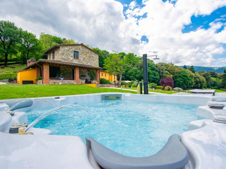 Ferienhaus in Sandetole, Dicomano für max. 8 Personen