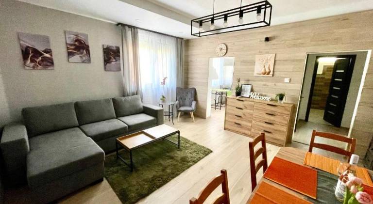 Apartment with garden, patio & grill in Debrecen