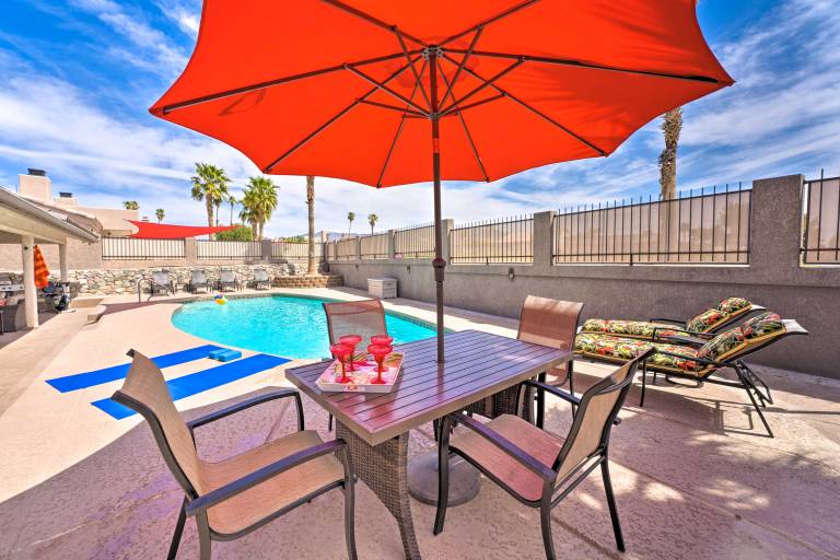 Lake Havasu Home: Heated Pool & Golf Course Views in Lake Havasu City, AZ