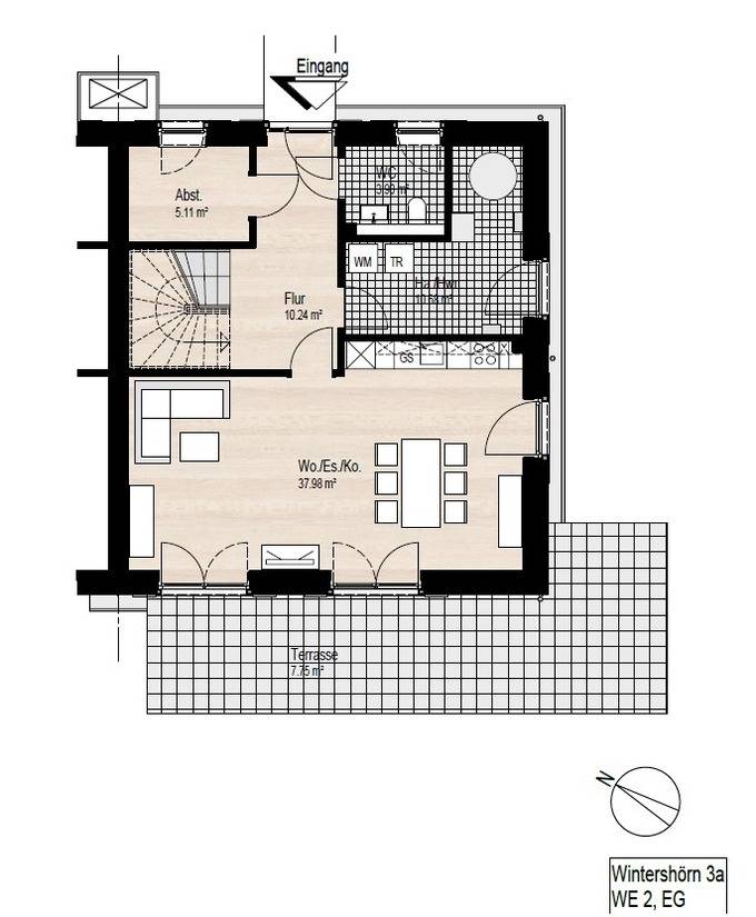 121 m² Ferienhaus ∙ 3 Schlafzimmer ∙ 6 Gäste – Bild 17