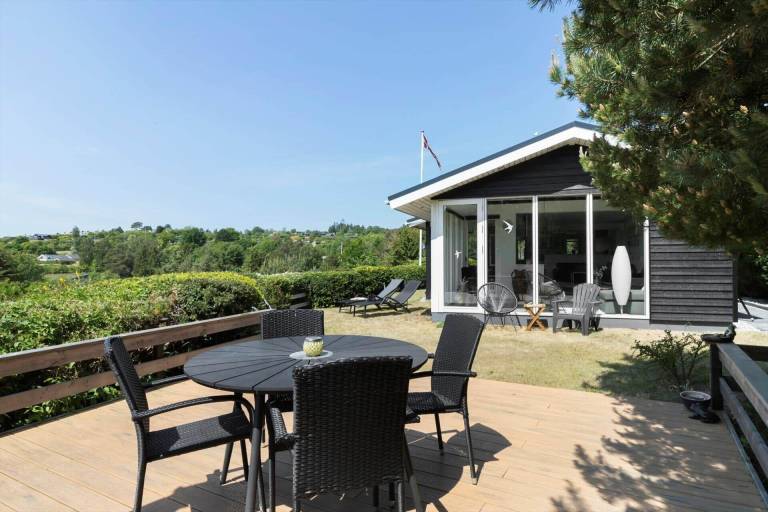 House with terrace & barbecue in Ebeltoft