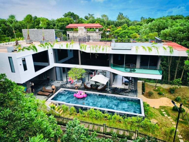 1000 m² Ferienhaus