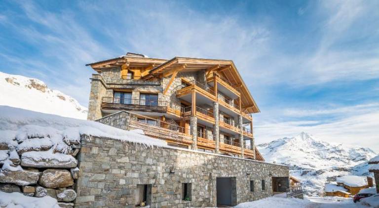 Holiday apartment with patio in Tignes