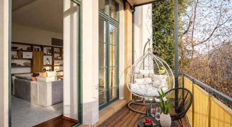 EDLER WOHNRAUM Loft im Graphischen Viertel 2 SZ mit Balkon, Kaffeevollautomat, Klima, Lift & Tiefgar — photo 4