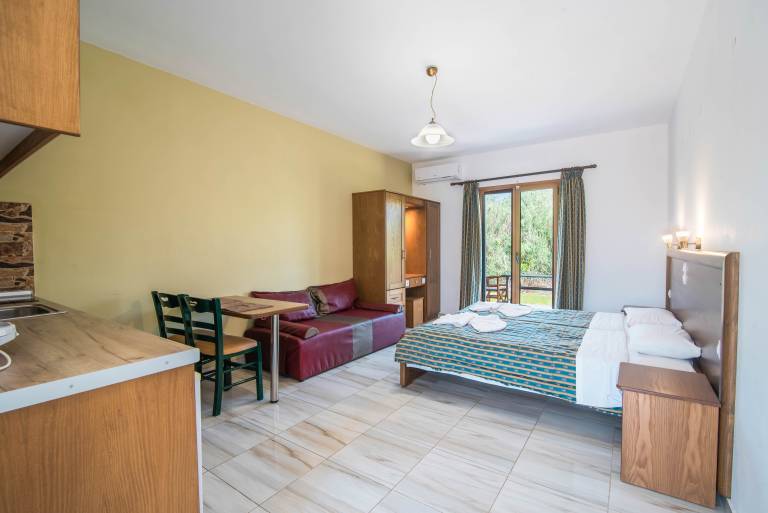 Holiday Studio 'Mirage Arillas Studio Type C16' next to Beach with Balcony, Shared Pool & Wi-Fi — photo 3