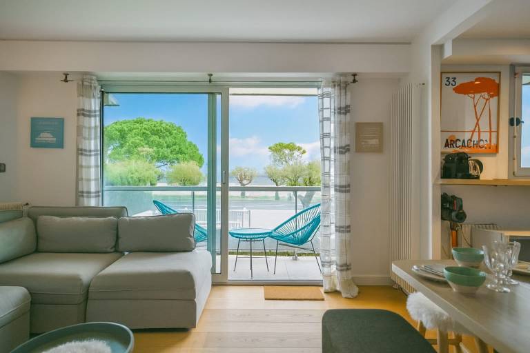 Child-friendly studio | Sea view | Next to the beach | Pets allowed in Arcachon