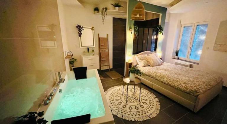 Apartment with jacuzzi in Nancy