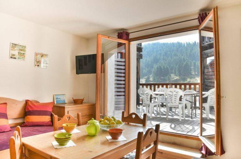 10m from resort center, 1st floor, view ski slopes, terrace, tv, ski locker, 30m², Montgenèvre — photo 2