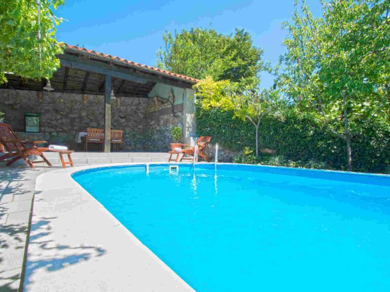 Big vacation home with pool, barbecue & terrace | Pets are welcome in Crikvenica