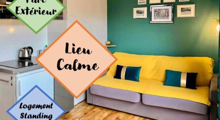 Rental apartment with 1 room for 2 persons in Gieres