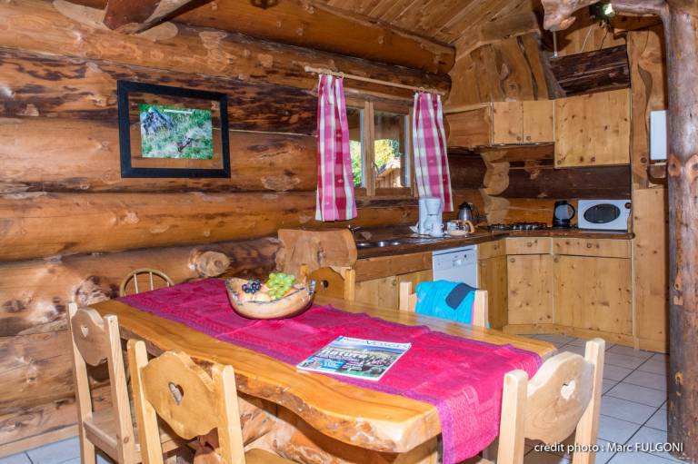 Magnifique chalet rondins de 65 m² à La Bresse, calme, terrasse plein sud, pmr — photo 4