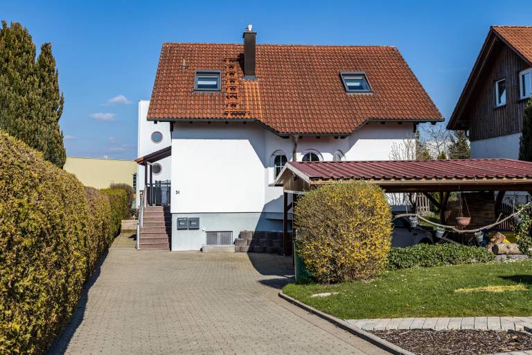 Holiday apartment with fast internet & garden | Garden view in Sigmaringen