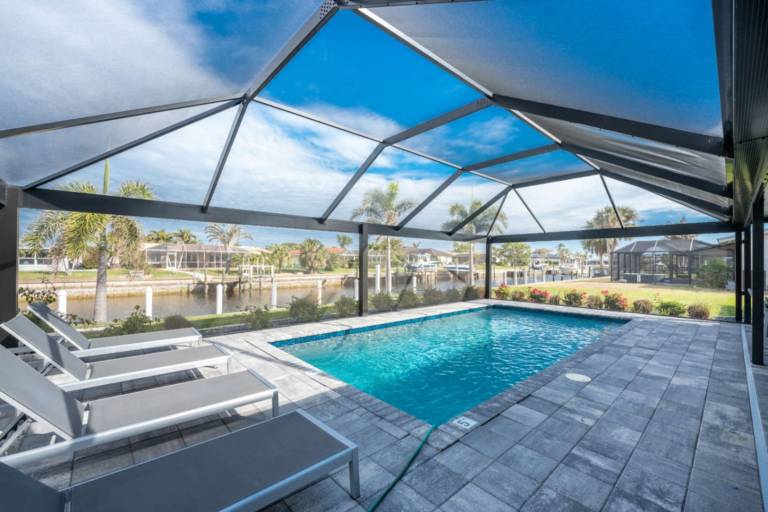 Vacation home with private pool & yard in Punta Gorda, FL