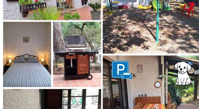 House with terrace, yard & grill in La Teste-de-Buch