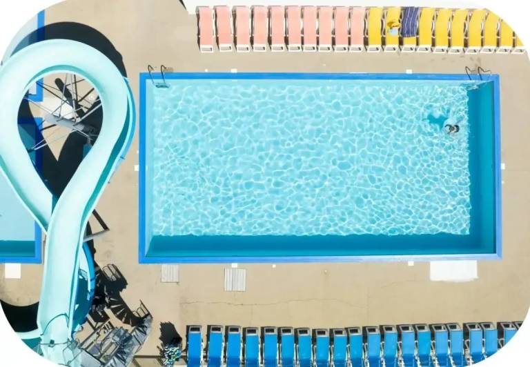 Camping with grill & heated pool in Riom