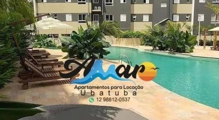 Holiday apartment with pool in Ubatuba