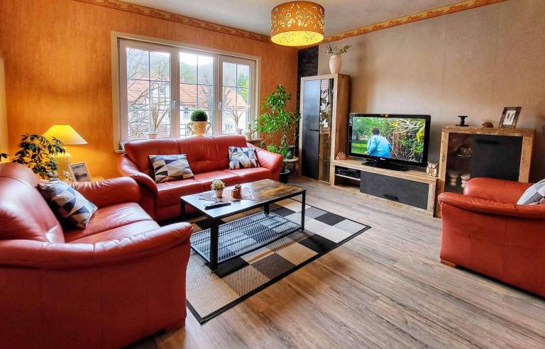Rental apartment with sauna, terrace & garden in Bad Harzburg