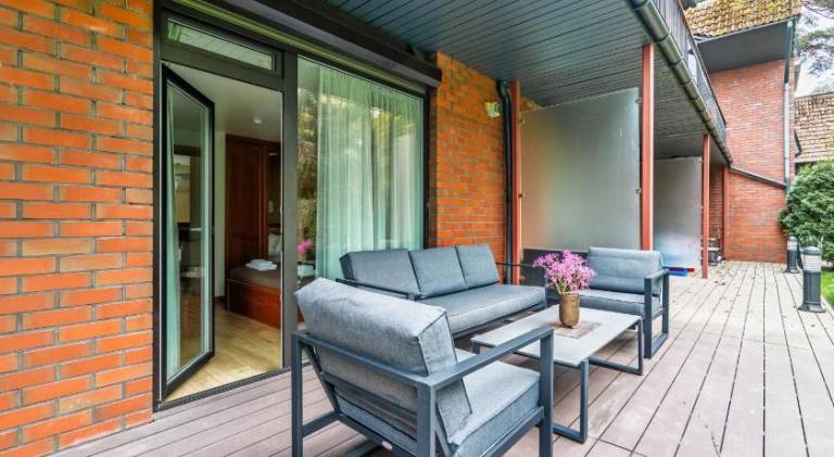 Apartment with terrace in Klaipeda