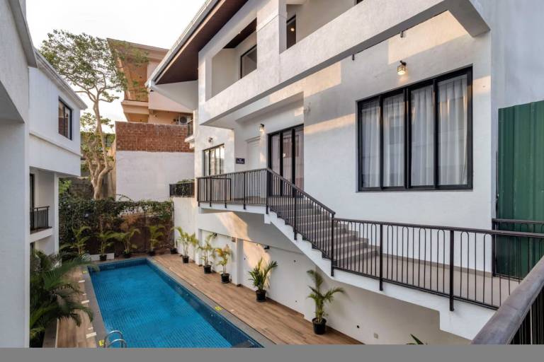 Casa Solana 4BHK Villa w Private Pool nr Candolim