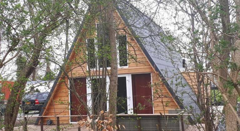 A frame volledig vrijstaande woning