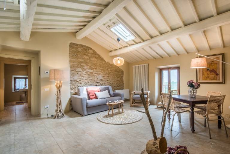 Chic Apartment "Mandorlo en Brotes" Tuscany, Shared Pool & Jacuzzi, Air Conditioning — photo 4