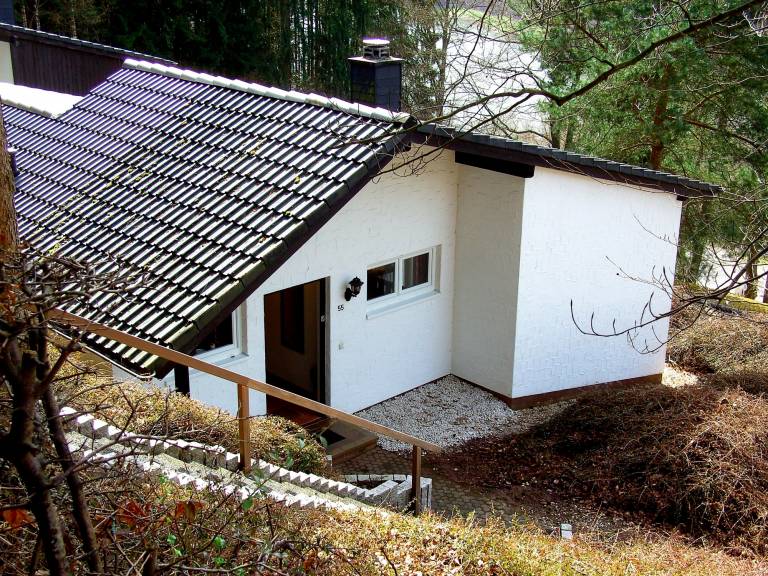 Gemütliches Ferienhaus in Biersdorf Am See mit Offenem Kamin