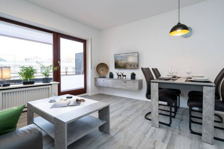 Strandnahes App. für 4 Personen mit Balkon, PKW-Stellplatz. Haustiere erlaubt. — photo 3